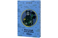 Книга записная Kite Храбрый кот, А6, 80 листов, клетка (K22-199-6)