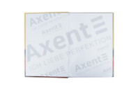 Книга записная Axent Waves А4, 96 листов, клеточка, бронзовая (8422-563-A)