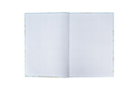 Книга записная Axent Waves А4, 96 листов, ячейка, голубая (8422-560-A)