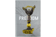 Книга записная Axent Freedom А4, 96 листов, клетка, серая (8422-550-A)