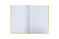 Книга записная Axent Courage А4, 96 листов, клетка, желтая (8422-552-A)