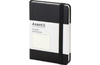 Книга записная Axent Partner, 95x140 мм, 96 листов, точка, черная (8309-01-A)