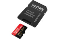 Карта памяти SanDisk 256 GB microSDXC UHS-I U3 Extreme Pro+SD Adapter (SDSQXCD-256G-GN6MA)