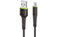 Дата кабель USB 2.0 AM to Micro 5P 2.0m CBFLEXM2 black Intaleo (1283126521430)