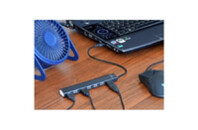 Концентратор Gembird 7 x USB 2.0 black (UHB-U2P7-04)