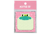 Бумага для заметок Kite с клейким слоем Froggy 70х70 мм, 50 листов (K22-298-2)