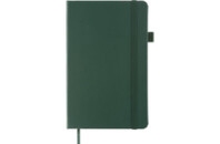 Книга записная Buromax Etalon 125x195 мм 96 листов без линовки обложка из искусственной кожи Зеленая (BM.291060-04)