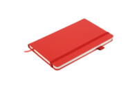 Книга записная Buromax Etalon 125x195 мм 96 листов в линию обложка из искусственной кожи Красная (BM.291260-05)