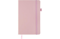 Книга записная Buromax Etalon 125x195 мм 96 листов в линию обложка из искусственной кожи Розовая (BM.291260-10)