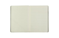 Книга записная Buromax Etalon 125x195 мм 96 листов в линию обложка из искусственной кожи Голубая (BM.291260-14)