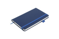 Книга записная Buromax Etalon 125x195 мм 96 листов в точку обложка из искусственной кожи Синяя (BM.291360-02)