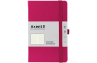 Книга записная Axent Partner, 125x195 мм, 96 листов, клетка, малиновая (8201-50-A)