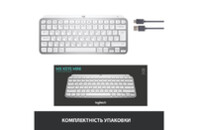 Клавиатура Logitech MX Keys Mini Wireless Illuminated UA Pale Grey (920-010499)