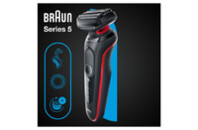 Электробритва Braun Series 5 51-R1000s BLACK / RED