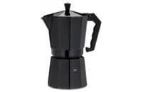 Гейзерная кофеварка Kela Italia 450 мл 9 Cap Black (10555)