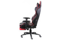 Кресло игровое Special4You ExtremeRace black/red with footrest (000003034)