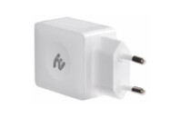 Зарядное устройство 2E Wall Charger Dual USB-A 2.4A + cable USB-C White (2E-WC1USB2.1A-CC)