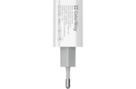 Зарядное устройство ColorWay PD Port PPS USB (Type-C PD + USB QC3.0) (30W) (CW-CHS037PD-WT)