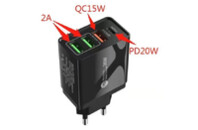 Зарядное устройство XoKo QC-470 (APD-36W01) (QC-470-BK)