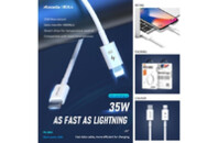 Дата кабель USB-C to Lightning 1.0m PD-B84i 35W Proda (PD-B84i-WHT)