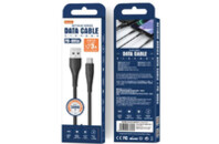 Дата кабель USB 2.0 AM to Type-C PD-B85a Black Proda (PD-B85a-BK)