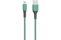 Дата кабель USB 2.0 AM to Lightning 1.0m PD-B51i Green Proda (PD-B51i-GR)
