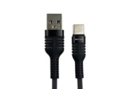 Дата кабель USB 2.0 AM to Type-C 1.0m MI-13 2A Black-Gray Mibrand (MIDC/13TBG)