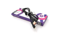 Дата кабель USB 2.0 AM to Lightning 1.2m KSC-452 FEIZHUO Black 3.2А iKAKU (KSC-452-L)