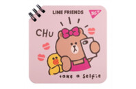 Блокнот Yes Line Friends Chu 110 х 110 80 листов (151750)
