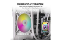 Кулер для корпуса Corsair iCUE AF120 RGB Slim White (CO-9050164-WW)