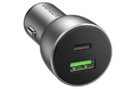 Зарядное устройство Ugreen QC 3.0+QC 3.0 Dual USB-A 36W Fast Car Charger Space Grey (CD213) (60980)