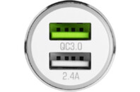 Зарядное устройство Modecom 2xUSB 2.4A QC3.0 + USB QCU2-07 (ZT-MC-QCU2-07)
