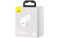 Зарядное устройство Baseus Super Si Quick Charger 1C White (CCSP020102)