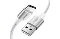 Дата кабель USB 2.0 AM to Type-C 1.5m 3.0A 18W US288 White Ugreen (60132)
