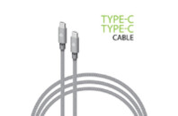 Дата кабель USB-C to USB-C 1.0m CBGNYTT1 60W Grey Intaleo (1283126559501)