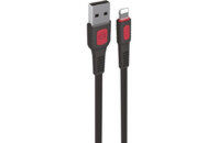 Дата кабель USB 2.0 AM to Lightning 1.0m AR15 2.4A black Armorstandart (ARM59537)