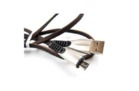 Дата кабель USB 2.0 AM to Micro 5P 1.0m black Dengos (PLS-M-PLSK-BLACK)