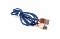 Дата кабель USB 2.0 AM to Type-C 1.0m blue Dengos (NTK-TC-SET-DBLUE)