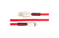 Дата кабель USB 2.0 AM to Lightning 0.25m red Dengos (PLS-L-SHRT-PLSK-RED)