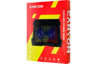 Подставка для ноутбука Canyon NS03, 10-15.6 laptop, dual-fan with 2x2.0 USB hub (CNE-HNS03)