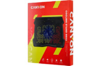 Подставка для ноутбука Canyon NS02, 10-15.6 laptop, single fan with 2x2.0 USB hub (CNE-HNS02)