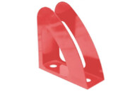 Лоток для бумаг Economix вертикальный Радуга, пластик красный непрозрачный (E31904-23)