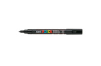 Художественный маркер UNI Posca Black 0.9-1.3 мм (PC-3M.Black)
