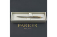 Ручка шариковая Parker JOTTER 17 UKRAINE SS GT BP Трезубец прозрачный (16032_T010b)