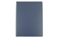 Тетрадь Buromax BARK A4 60 листов, клетка пластиковая обложка Синий (BM.24454154-02)