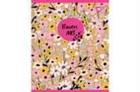 Тетрадь Yes Flowers Art Крафт 48 листов, линия (765127)