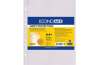 Файл Economix 4+ 40 мкм оранжевый, 100 штук (E31107-50)