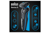 Электробритва Braun Series 5 51-B4650cs BLACK / BLUE