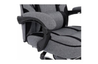 Кресло игровое GT Racer X-2749-1 Gray/Black Suede (X-2749-1 Fabric Gray/Black Suede)