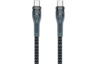 Дата кабель USB-C to USB-C 1.3m Lotto PD-B89CC Black Proda (PD-B89 (C-C)-BK)